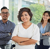 three people in office 1